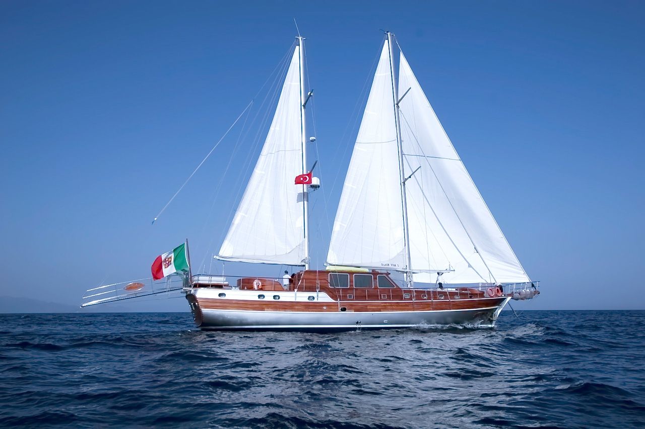 SILVER STAR Amalfi Coast Gulet Charter Sail
