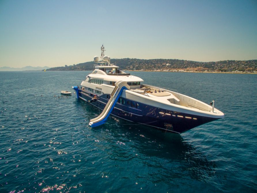 Luxury Crewed Motor Yacht Sirocco 47m Heesen 6 Cabins Cannes Monaco Naples Sardinia Boatbookings