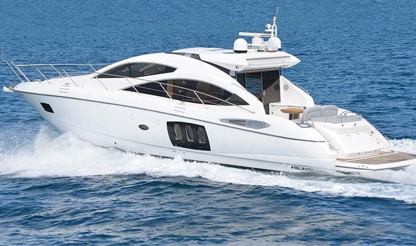 Crewed Motor Yacht LA BELLINI - Sunseeker Predator 64 - 3 Cabins ...