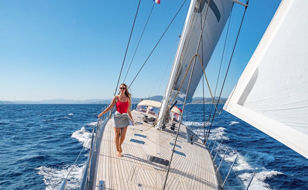 Boatbookings THALIMA Sailing Yacht Bow