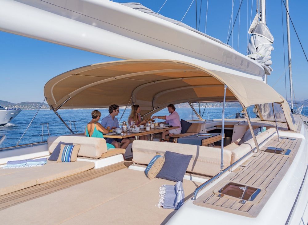 Boatbookings THALIMA Sailing Yacht Aft Deck Large