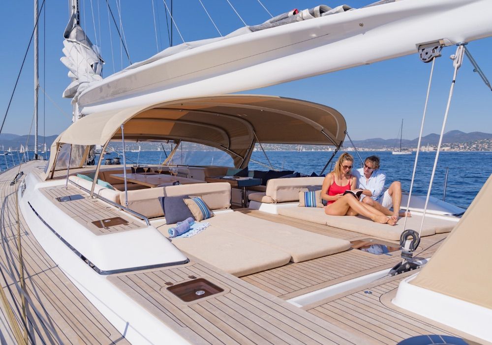 Boatbookings THALIMA Sailing Yacht Lounging