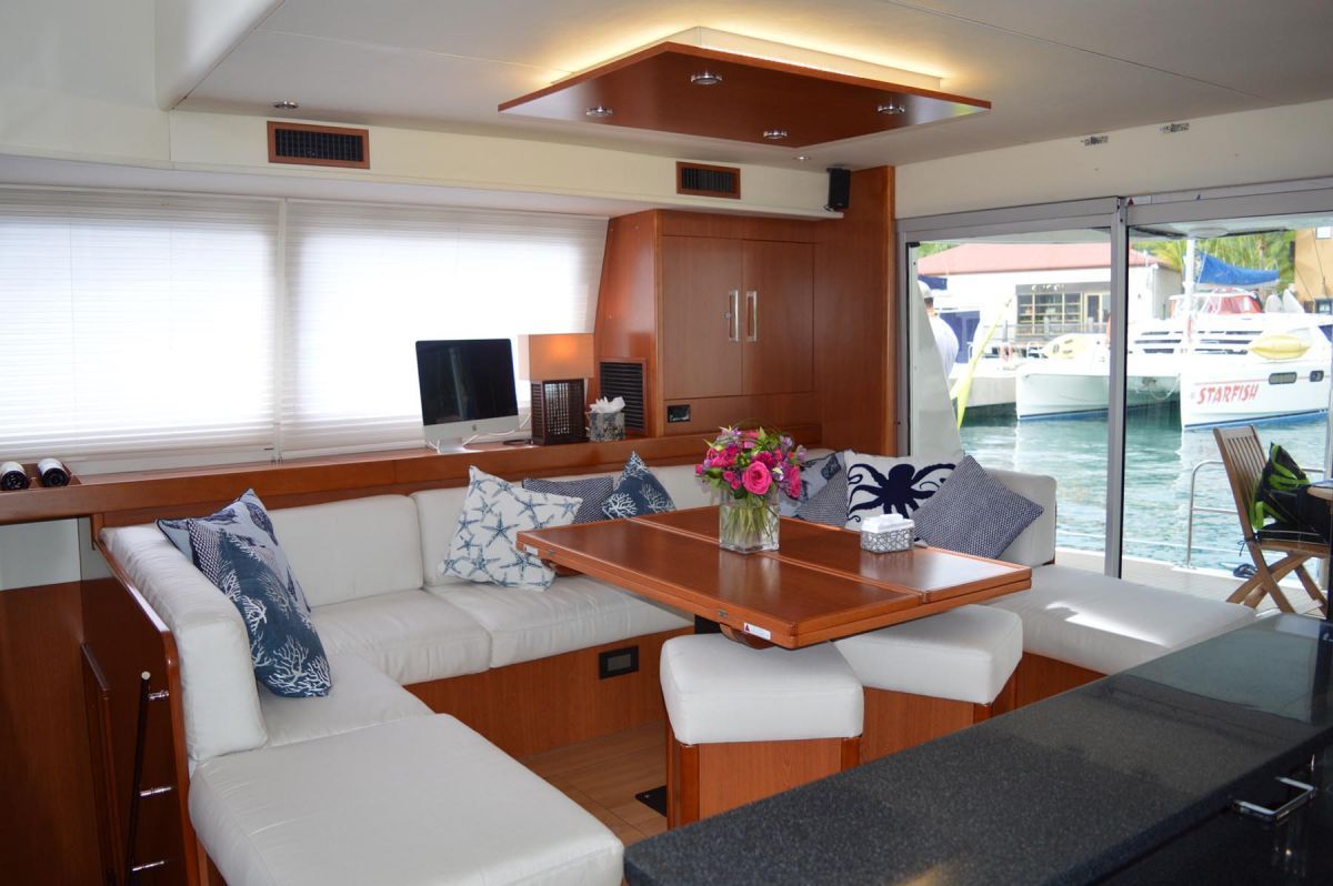 THE ANNEX Leopard 58 Crewed Catamaran Interior
