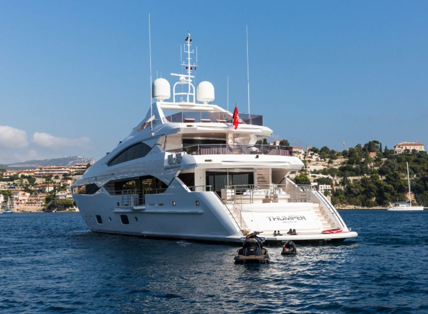 THUMPER - Sunseeker 40m - Aft