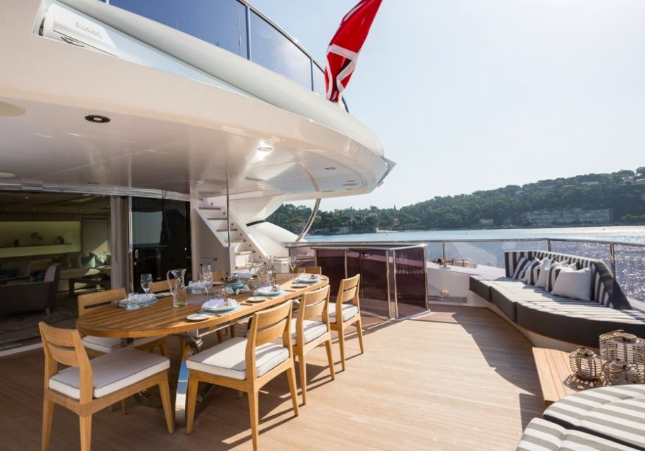 THUMPER - Sunseeker 40m - Aft