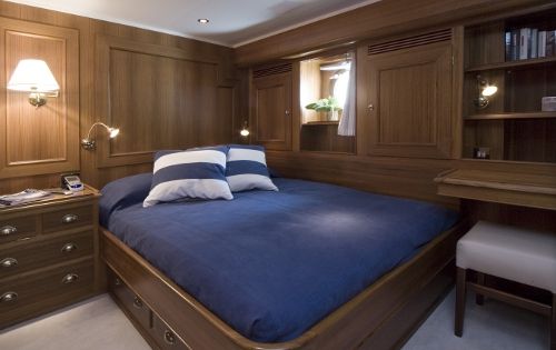 TIZIANA Abeking & Rasmussen 116 Luxury Sailing Yacht Double Cabin