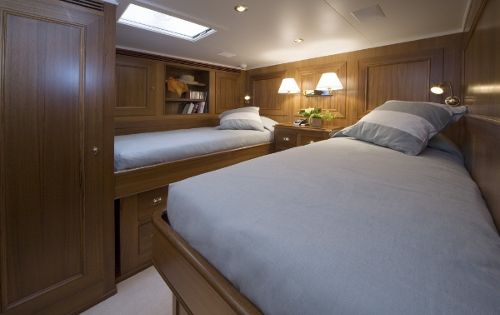 TIZIANA Abeking & Rasmussen 116 Luxury Sailing Yacht Twin Cabin