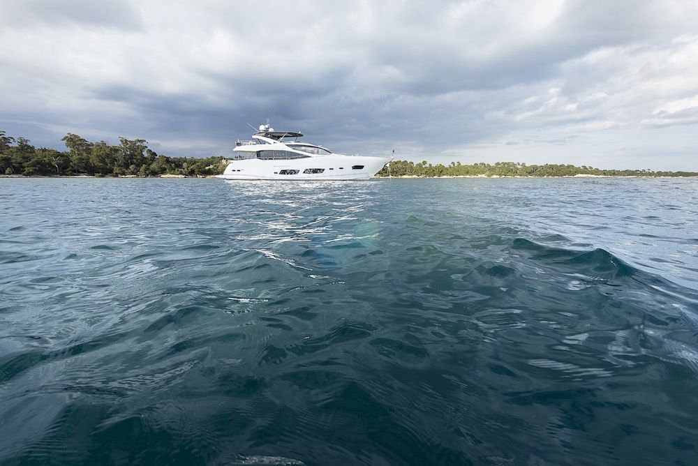 Sunseeker 28m Twenty Eight French Riviera Anchorage