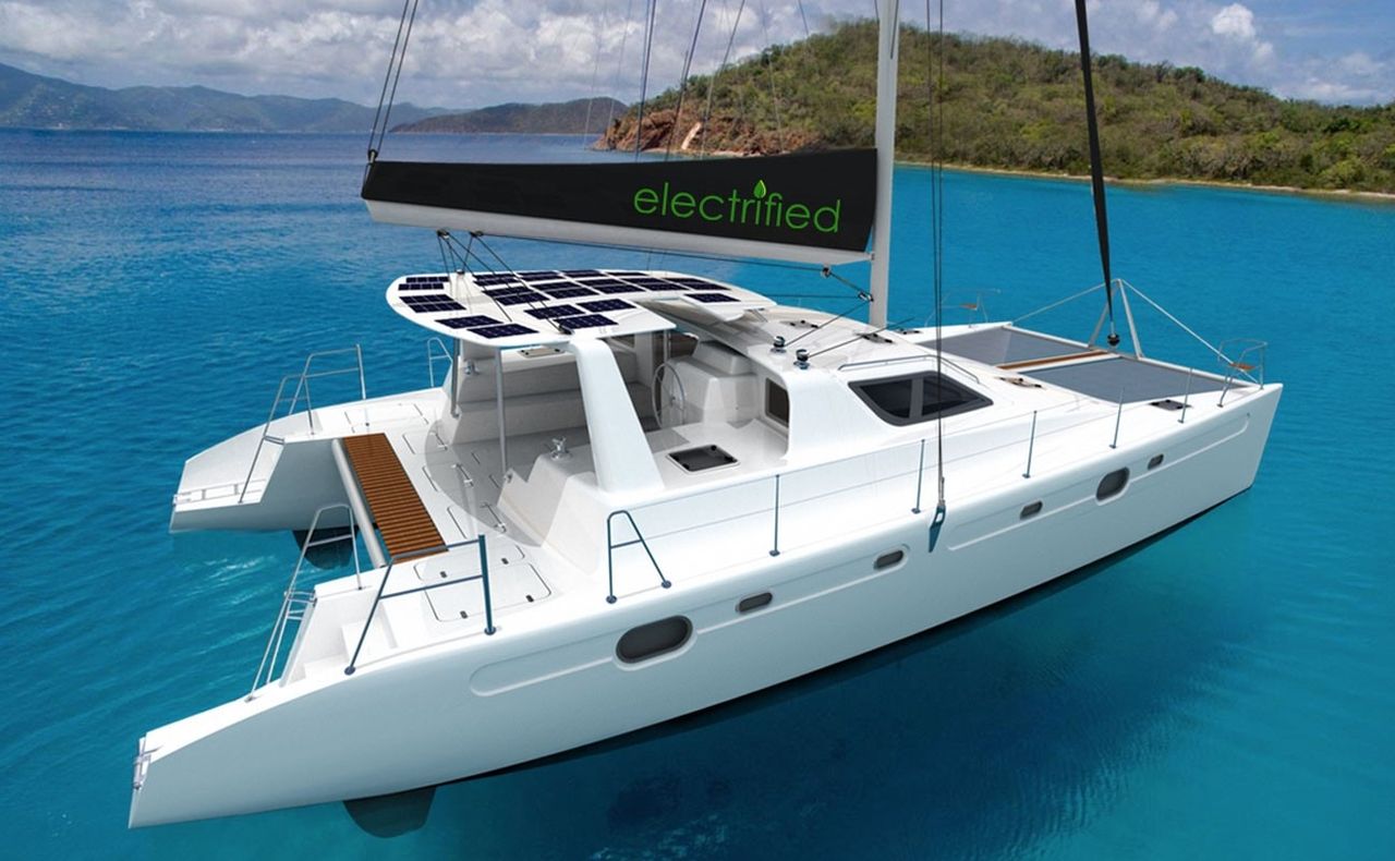 electric yacht charter
