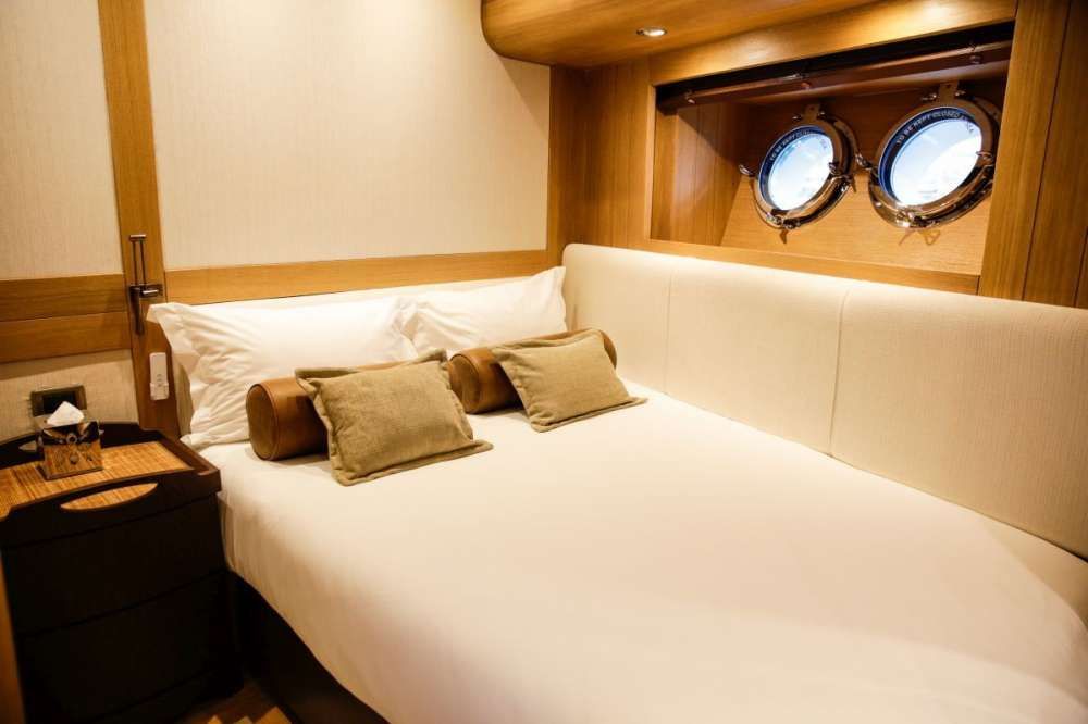 ZANZIBA Etemoglu 40m Luxury Sailing Yacht VIP Cabin