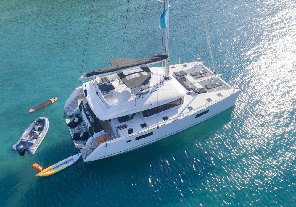 Crewed Catamaran Charter Yacht