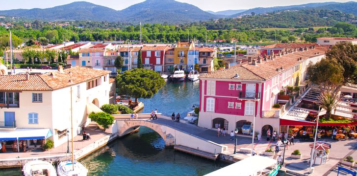 Picturesque Port Grimaud,French Riviera