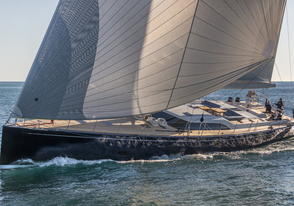 FARFALLA Monohull Sailing Yacht GRID