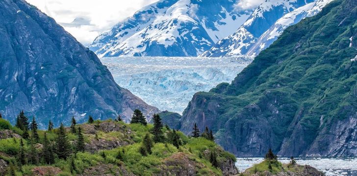 tracy arm in alaska