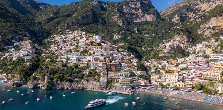 getting to the amalfi coast baotbookings guide photo,aerial shot of the coastline