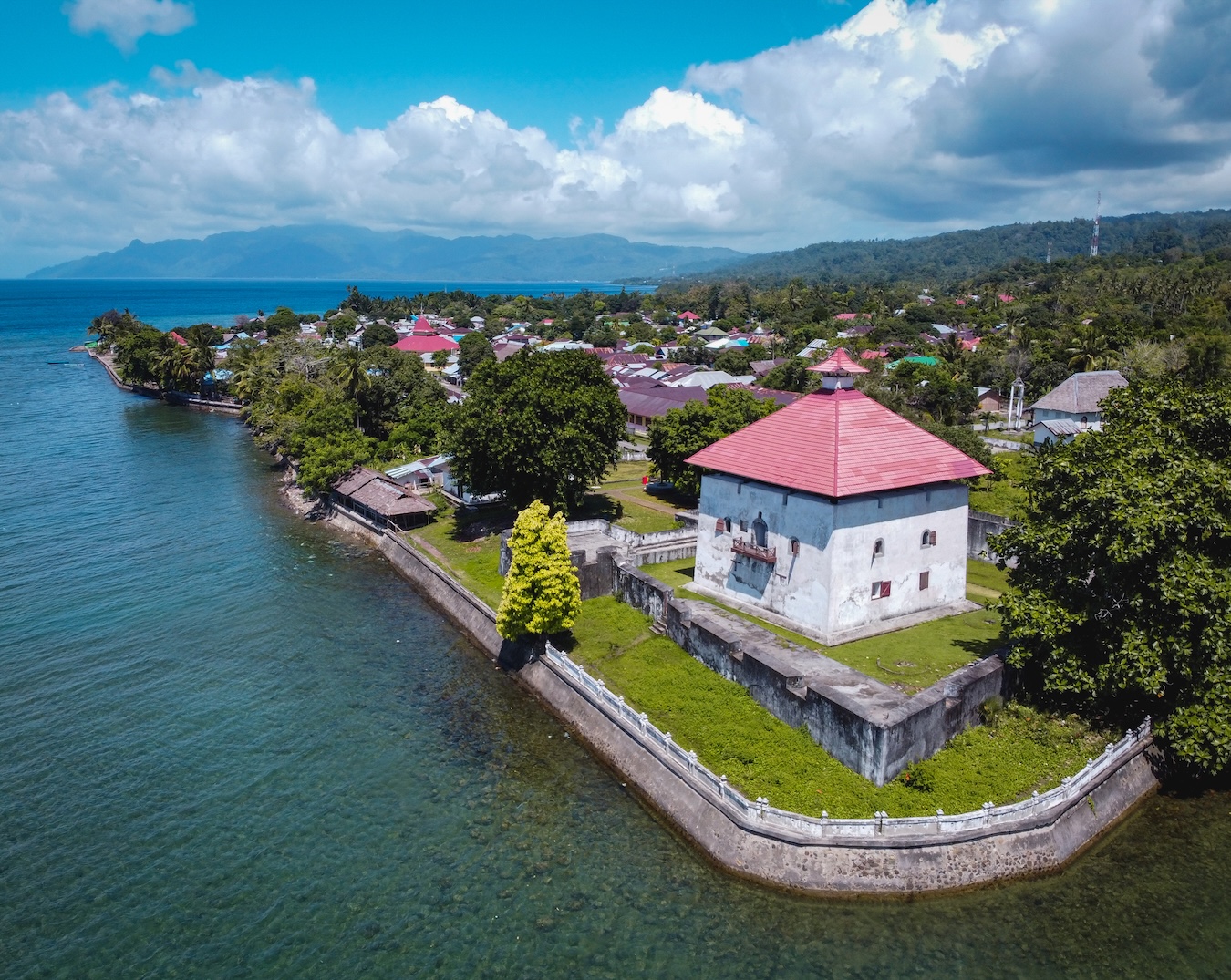fort amsterdam in ambon,indonesia